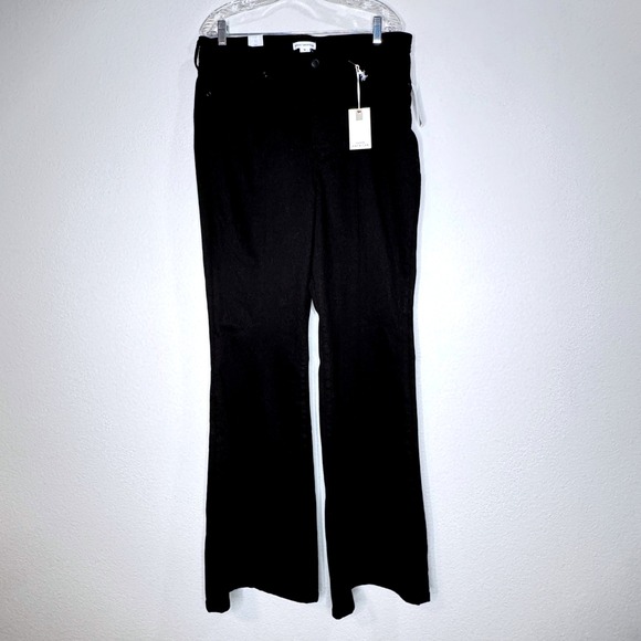 Good American Denim - GOOD AMERICAN Good Legs Flare 18 33.5" Inseam Black NEW Mid-Rise‎ Skinny Fit